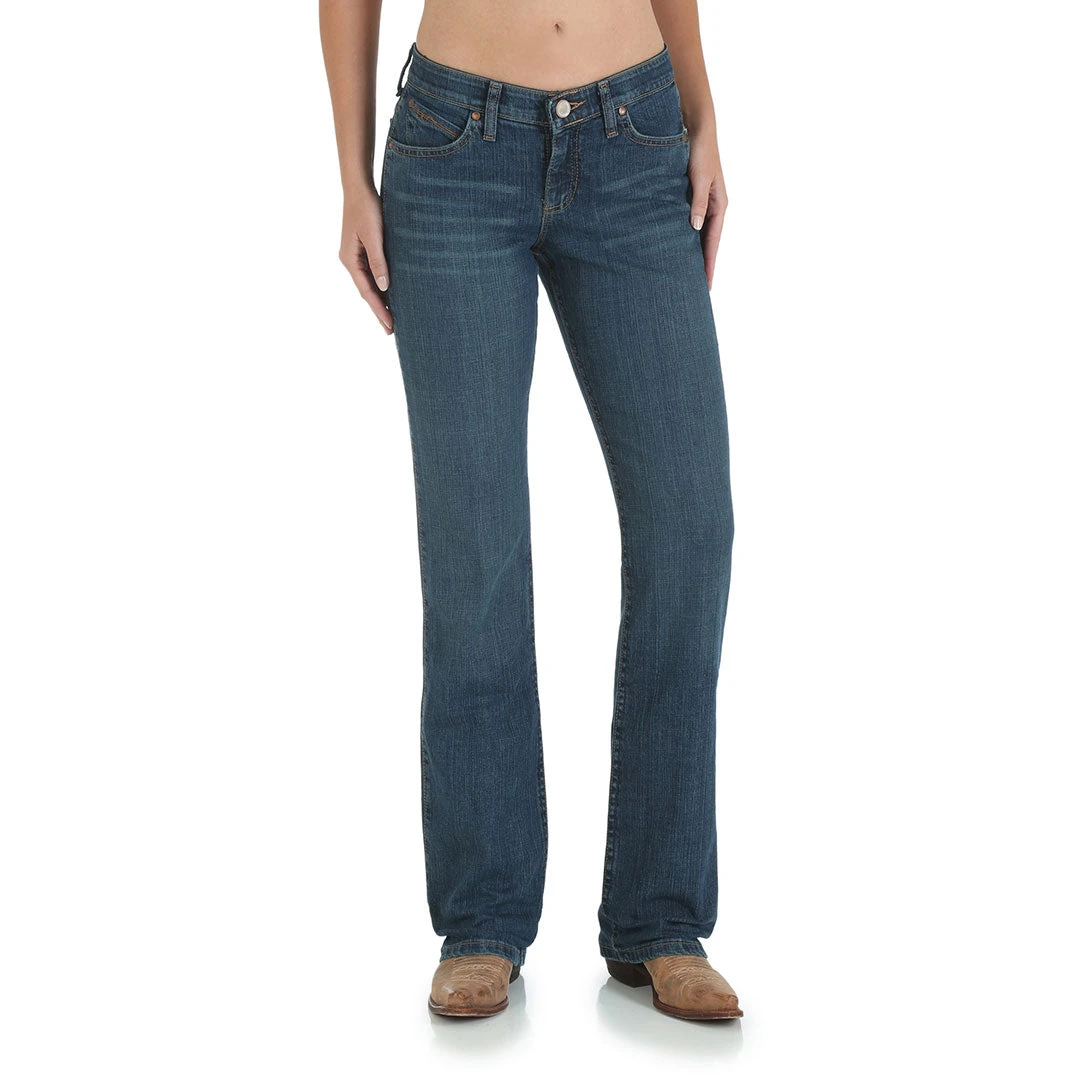 Wrangler Women's Ultimate Riding Q-Baby Mid Rise Jeans 5 Wrangler Women's Ultimate Riding Q-Baby Mid Rise Jeans - Image 3