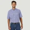 Wrangler Men's George Strait Print Short Sleeve Shirt -Wrangler Store 0c94943508faf188a060b4adc0907914