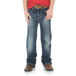 Wrangler Boys' 20X No. 42 Slim Fit Bootcut Jeans (8-20) -Wrangler Store 1789fa85b2b4701309e172e5c3c7a2be