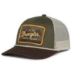 WRANGLER MEN'S BROWN/OLIVE LOGO HAT -Wrangler Store 2587475 1 03048.1683217108