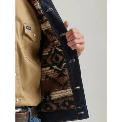 WRANGLER MENS VINTAGE SHERPA LINED DENIM JACKET - HUNTER 10 WRANGLER MENS VINTAGE SHERPA LINED DENIM JACKET - HUNTER -Wrangler Store 2831c3f1f2359f82848474c51ff579b4