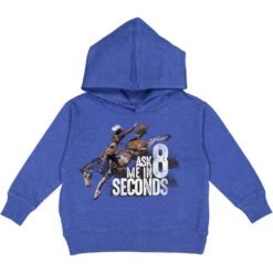 Wrangler Boys' 8 Seconds Screen Print Hoodie