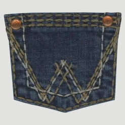WRANGLER GIRLS PREMIUM PATCH JEANS - DENVER BLUE -Wrangler Store 5d675db5954887e052395297e39ff489