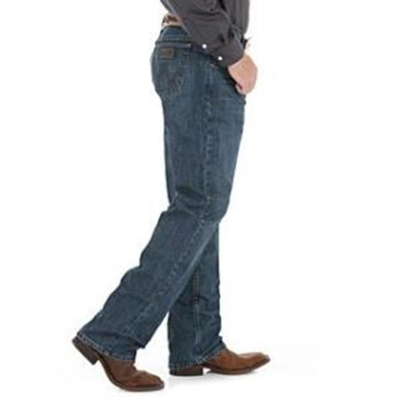 Wrangler - Mens 20X Competition Relaxed Fit Jeans - Medium Blue 3 Wrangler - Mens 20X Competition Relaxed Fit Jeans - Medium Blue