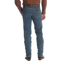 Wrangler - Mens Premium Performance Cowboy Cut Vintage Stone Reg