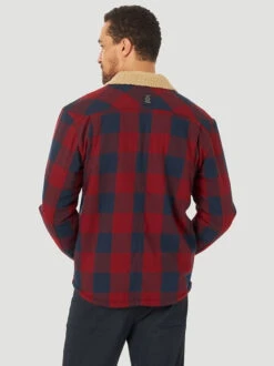 Wrangler Mens ATG Sherpa Lined Flannel Shirt Jacket - NSJ63 10 Wrangler Mens ATG Sherpa Lined Flannel Shirt Jacket - NSJ63 -Wrangler Store P2362455 3 95747.1637100967