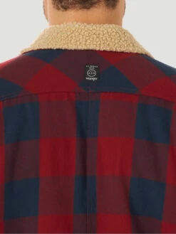 Wrangler Mens ATG Sherpa Lined Flannel Shirt Jacket - NSJ63 11 Wrangler Mens ATG Sherpa Lined Flannel Shirt Jacket - NSJ63 -Wrangler Store P2362455 4 52832.1637100967