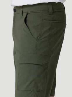 Wrangler Mens ATG Asymmetric Cargo Shorts -Wrangler Store P2504475 4 69729.1650394321