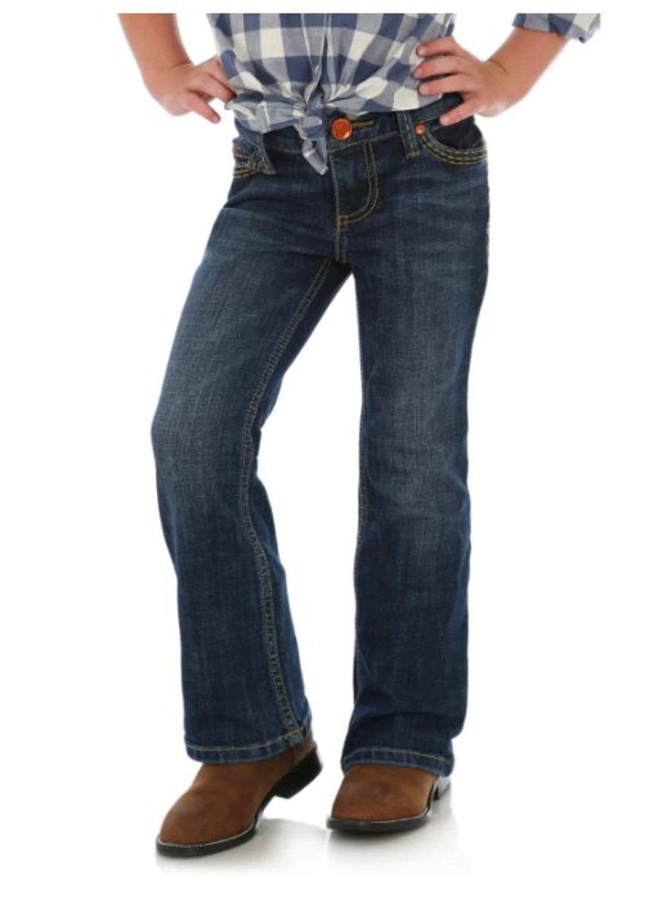 Wrangler Girls Denver Med Bootcut Jeans 3 Wrangler Girls Denver Med Bootcut Jeans