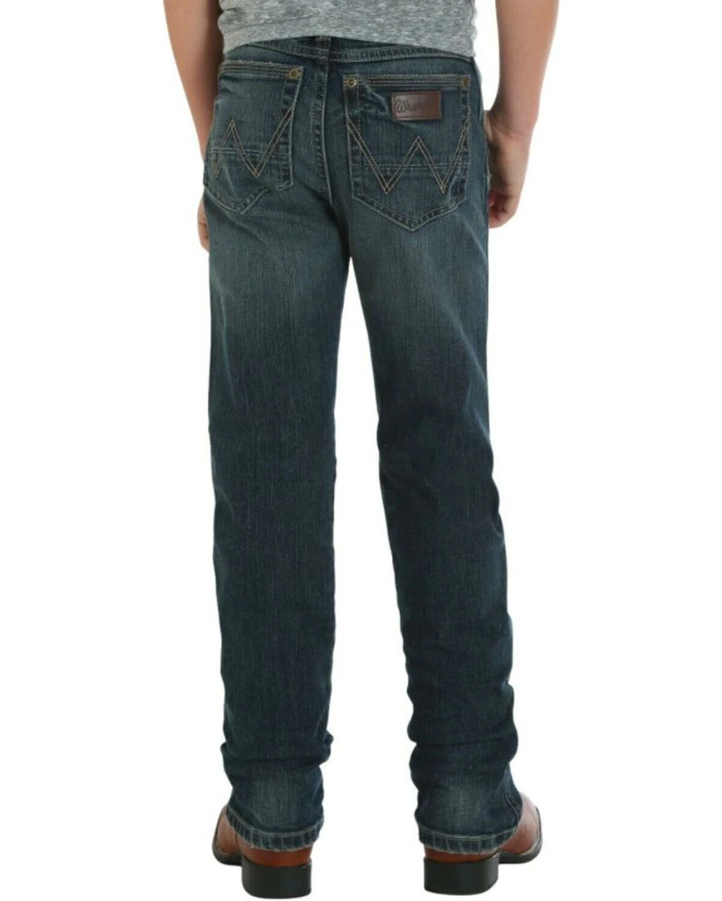 Wrangler Boys Retro Slim Straight Jeans - 88JWZJM 3 Wrangler Boys Retro Slim Straight Jeans - 88JWZJM