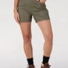 Wrangler Womens Olive ATG Hiker Short