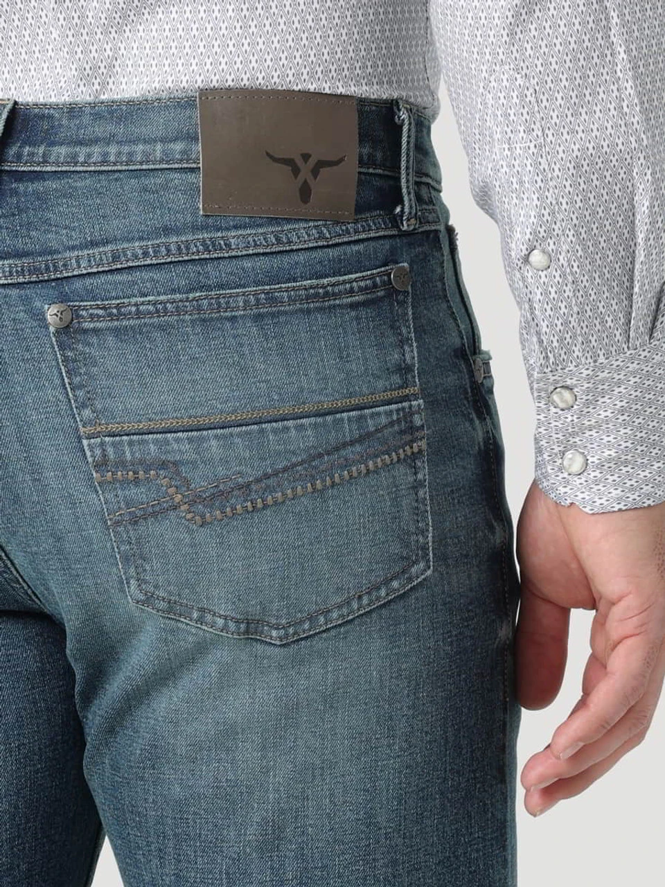 Wrangler Mens 20X No. 44 Cowboy Slim Straight Jean 6 Wrangler Mens 20X No. 44 Cowboy Slim Straight Jean - Image 4