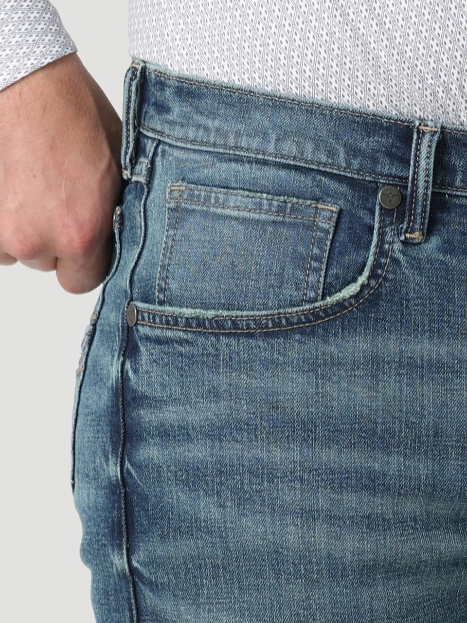 Wrangler Mens 20X No. 44 Cowboy Slim Straight Jean 7 Wrangler Mens 20X No. 44 Cowboy Slim Straight Jean - Image 5