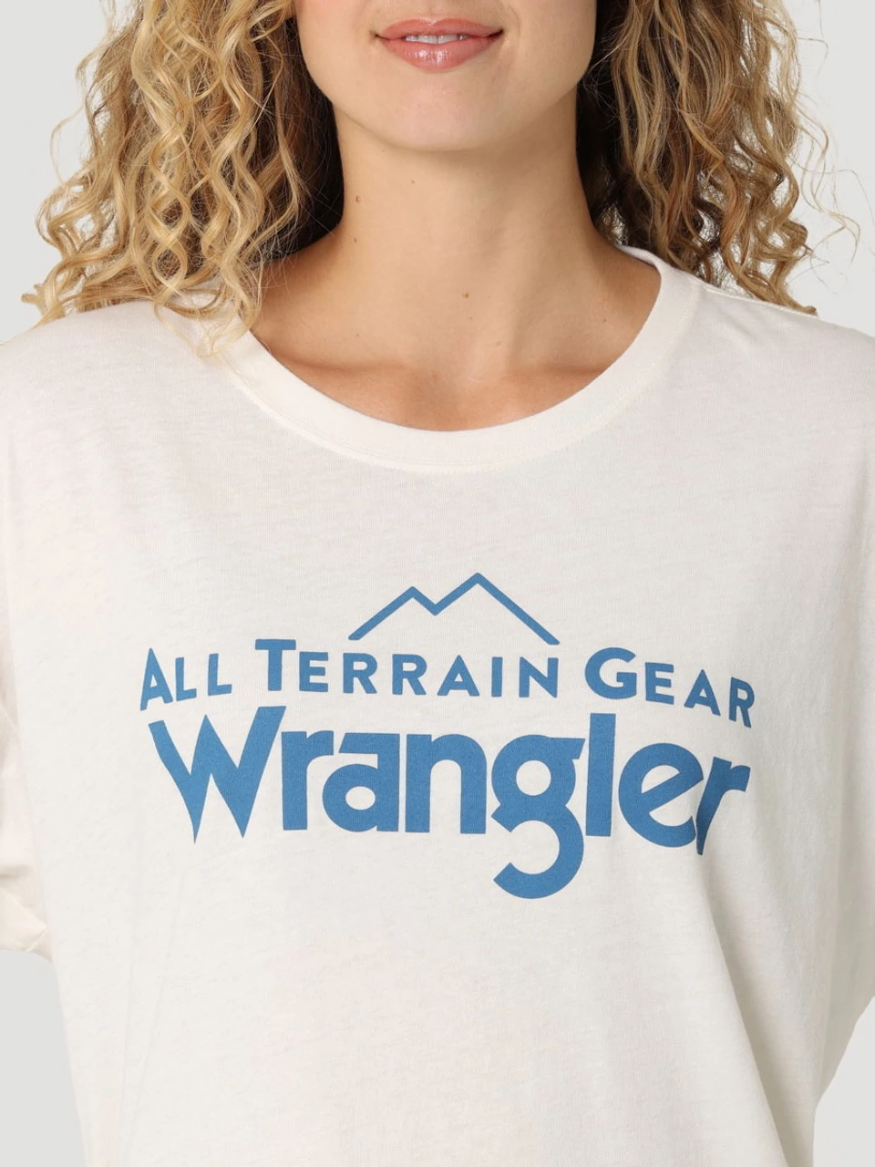 Wrangler ATG Womens Marshmallow Relaxed Fit Logo Crop Long Sleev 4 Wrangler ATG Womens Marshmallow Relaxed Fit Logo Crop Long Sleev - Image 2