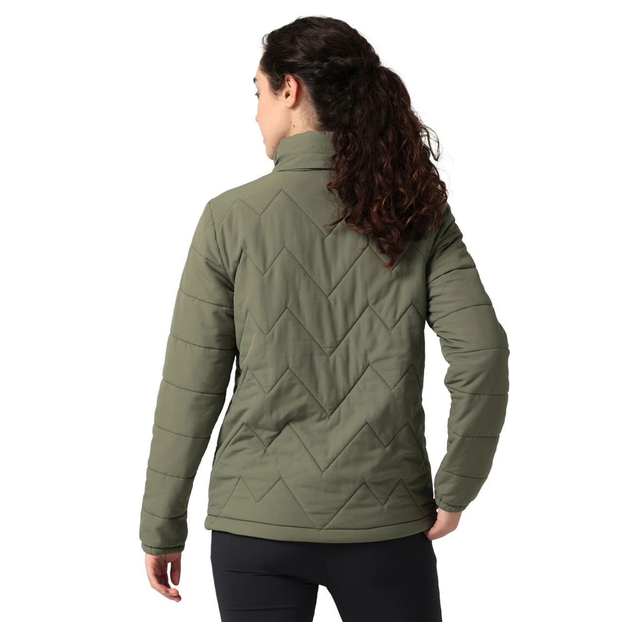Wrangler ATG Womens Dusty Olive Packable Quilted Jacket 4 Wrangler ATG Womens Dusty Olive Packable Quilted Jacket - Image 2