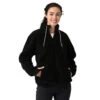 Wrangler Womens Jet Black Sherpa Fleece Jacket -Wrangler Store P2572580 1 14240.1673547867