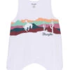 Wrangler Women's Sunset Ridge Handkerchief Tank In Bright White -Wrangler Store P2665750 1 88298.1683217139