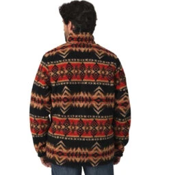 Wrangler Mens Sherpa Cappuccino Quarter Zip -Wrangler Store P2736670 1 33021.1692033661