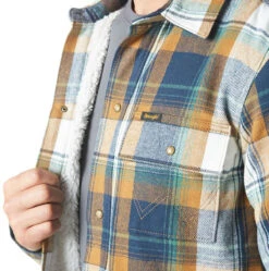 Wrangler Mens Blue Spruce Flannel Shirt Jacket 8 Wrangler Mens Blue Spruce Flannel Shirt Jacket -Wrangler Store P2736760 2 05973.1692033452
