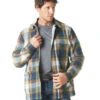 Wrangler Mens Blue Spruce Flannel Shirt Jacket 1 Wrangler Mens Blue Spruce Flannel Shirt Jacket -Wrangler Store P2736760 4 14785.1697129864