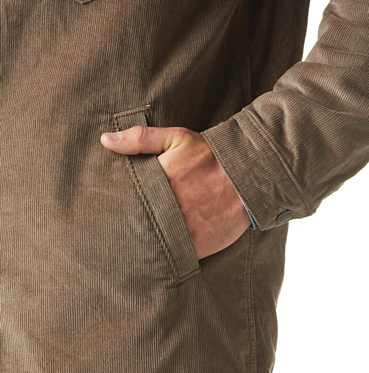 Wrangler Mens Chocolate Chip Corduroy Wrange Jacket 6 Wrangler Mens Chocolate Chip Corduroy Wrange Jacket - Image 4