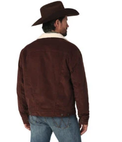 Wrangler Mens Sherpa Lined Corduroy Jacket -Wrangler Store P2736905 1 68911.1692033614