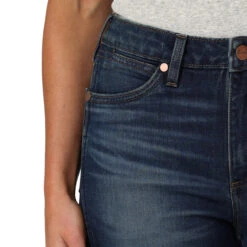 Wrangler Women's High Rise Slim Bootcut Jeans In Medium Dark Wash 14 Wrangler Women's High Rise Slim Bootcut Jeans In Medium Dark Wash -Wrangler Store P2737355 5 43560.1688062069