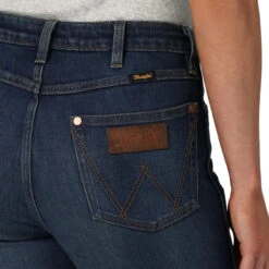Wrangler Women's High Rise Slim Bootcut Jeans In Medium Dark Wash 15 Wrangler Women's High Rise Slim Bootcut Jeans In Medium Dark Wash -Wrangler Store P2737355 6 71774.1688062069