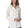 Wrangler Women's Long Sleeve Corduroy Snap Western Overshirt In White -Wrangler Store P2737475 1 01712.1683230005