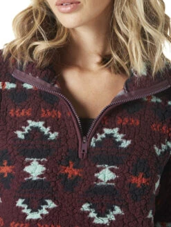 Wrangler Ladies Purple Sherpa Pullover 9 Wrangler Ladies Purple Sherpa Pullover -Wrangler Store P2737910 4 54793.1686687796