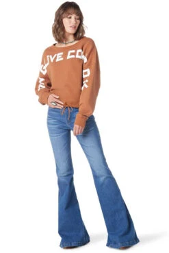 Wrangler Ladies Tan Pullover -Wrangler Store P2738125 3 25782.1692033727