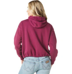 Wrangler Ladies Magenta Hoodie 5 Wrangler Ladies Magenta Hoodie -Wrangler Store P2738175 1 48262.1692033691