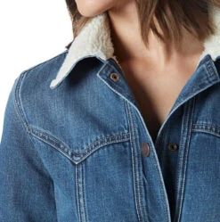 Wrangler Ladies Denim Sherpa Barn Coat 7 Wrangler Ladies Denim Sherpa Barn Coat -Wrangler Store P2738280 2 53852.1692034014