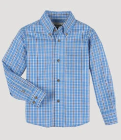 Wrangler Boys Long Sleeve Riata Dress Shirt