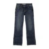 Wrangler Boy's Retro Slim Bootcut Jeans In Dark Wash Denim 2 Wrangler Boy's Retro Slim Bootcut Jeans In Dark Wash Denim -Wrangler Store P2738720 1 06608.1683217162