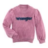 Wrangler Girl's Bubble Long Sleeve Sweater In Purple -Wrangler Store P2739410 1 82587.1683217116