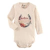 Wrangler Infant Girl's Western Sweetheart Horseshoe Graphic Long Sleeve Onesie In Oatmeal Heather 2 Wrangler Infant Girl's Western Sweetheart Horseshoe Graphic Long Sleeve Onesie In Oatmeal Heather -Wrangler Store P2739635 1 15118.1683217136