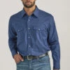 Wrangler Mens 20X Advanced Comfort Navy Snap Long Sleeve Shirt 1 Wrangler Mens 20X Advanced Comfort Navy Snap Long Sleeve Shirt -Wrangler Store P2782190 3 99974.1697129857