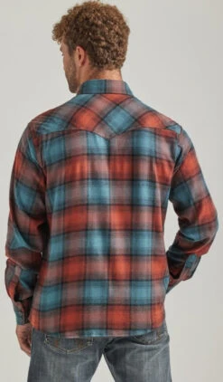 Wrangler Mens Long Sleeve Retro Multi Flannel 7 Wrangler Mens Long Sleeve Retro Multi Flannel -Wrangler Store P2782290 1 37250.1692391138
