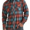 Wrangler Mens Long Sleeve Retro Multi Flannel -Wrangler Store P2782290 3 89716.1697129854