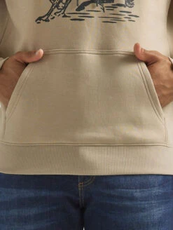 Wrangler Mens Trenchcoat Heather Hoodie -Wrangler Store P2782880 3 20231.1691172591