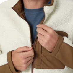 Wrangler Men's ATG Sherpa Lined Canvas Jacket Asphalt -Wrangler Store P2783680 4 12653.1681826613