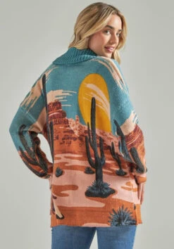 Wrangler Ladies Americana Long Sleeve Cardigan -Wrangler Store P2785530 1 15548.1692302459