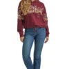 Wrangler Ladies Vintage Port Royale Hoodie