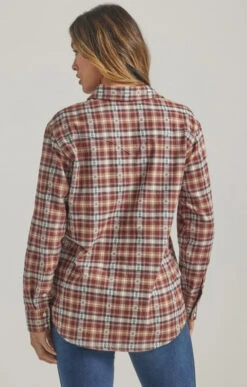 Wrangler Ladies Arganoil Western Boyfriend Shirt 8 Wrangler Ladies Arganoil Western Boyfriend Shirt -Wrangler Store P2785940 1 55155.1692390985