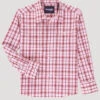 Wrangler Boys Long Sleeve Red Wrinkle Resistant Shirt 1 Wrangler Boys Long Sleeve Red Wrinkle Resistant Shirt -Wrangler Store P2786445 1 34340.1692039159