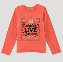 Wrangler Girls Ginger Long Sleeve Shirt
