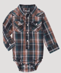 Wrangler Boys Snap Infant Bodysuit