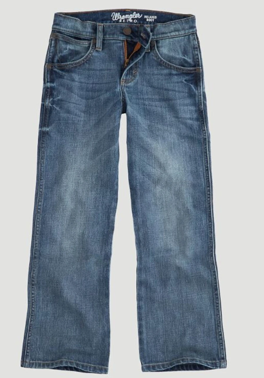 Wrangler Toddler Boy's Retro Bootcut Jean In Greeley 3 Wrangler Toddler Boy's Retro Bootcut Jean In Greeley