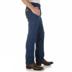 Wrangler - Mens Prewashed Indigo Cowboy Cut Slim Fit Jeans